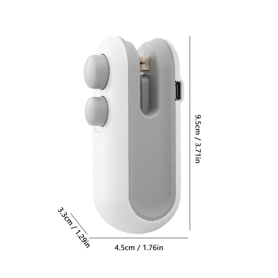 Draagbaar 2-in-1 Sealapparaat Met USB-oplaadfunctie
