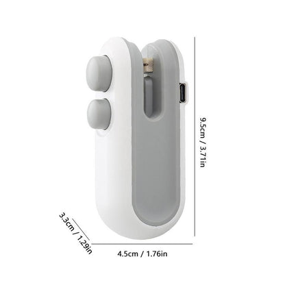 Draagbaar 2-in-1 Sealapparaat Met USB-oplaadfunctie