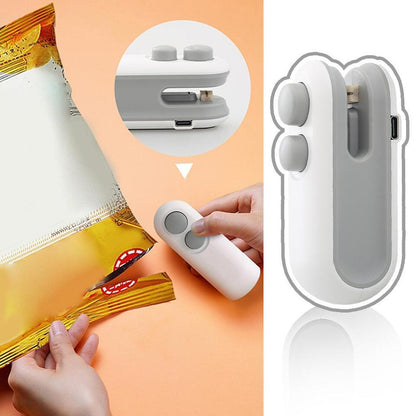 Draagbaar 2-in-1 Sealapparaat Met USB-oplaadfunctie