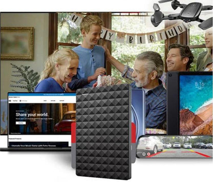 Externe harde schijf van 1TB met USB 3.0