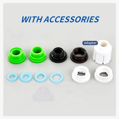 Kraanwaterzuiveraar met meervoudige filters en adapters