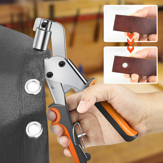 Ergonomische oogjestang voor dekzeilen met zeilringen