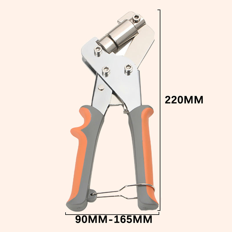 Ergonomische oogjestang voor dekzeilen met zeilringen
