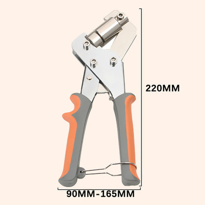 Ergonomische oogjestang voor dekzeilen met zeilringen