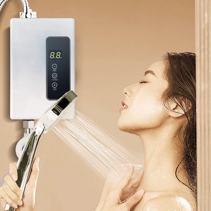 Elektrische doorstroomverwarmer voor wastafel