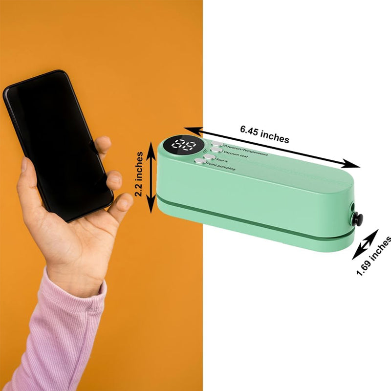 Draagbare Handheld Vacuümmachine voor Voedselconservering