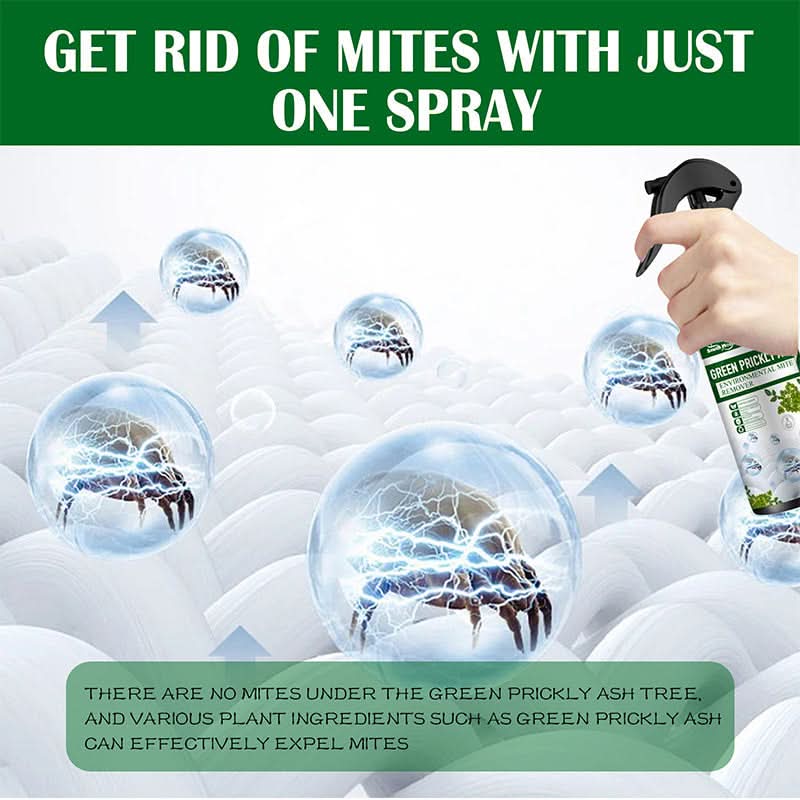 Krachtige mijtenverwijderaar spray van 100 ml