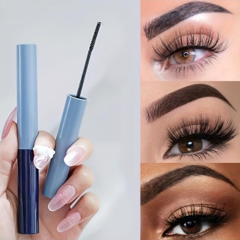 Waterdichte mascara met microborstel voor krul en verlenging
