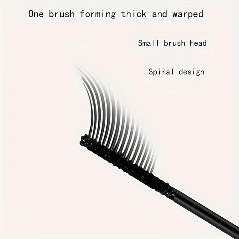 Waterdichte mascara met microborstel voor krul en verlenging