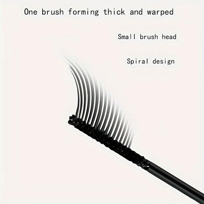 Waterdichte mascara met microborstel voor krul en verlenging