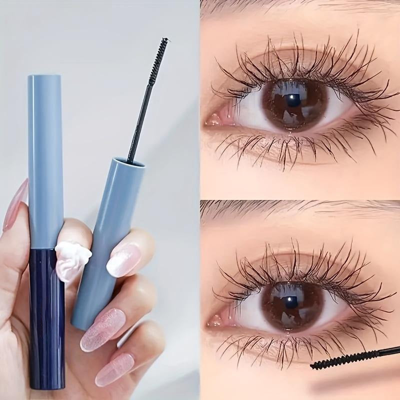 Waterdichte mascara met microborstel voor krul en verlenging