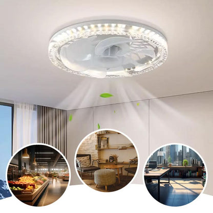 Dimbare plafondventilatorlamp met afstandsbediening