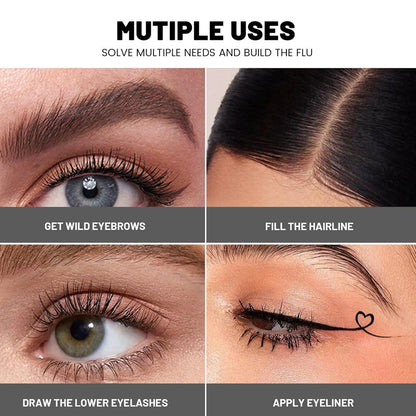 Dubbelzijdige eyeliner met stempel voor winged cateyes