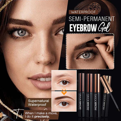 Afscheurbare wenkbrauwgel met langdurige waterproof formule