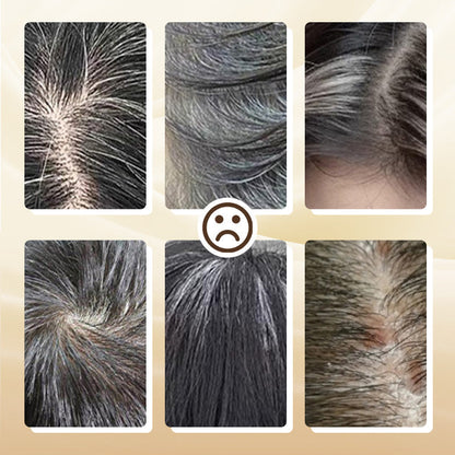 Instant haarkleur stick met ingebouwde kam