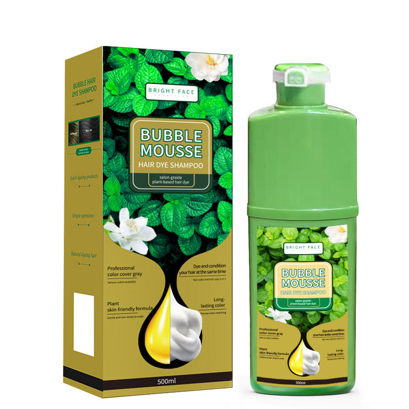 Langhoudende haarkleurschuim van 500 ml op plantaardige basis