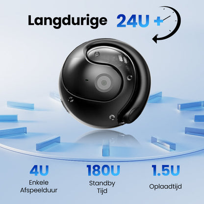 Draadloze bluetooth taalvertaler oordopjes met oplaadcase