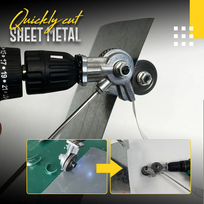 Metalen Knabbelschaar Boorhulpstuk Met Nauwkeurige Positioneersleuf