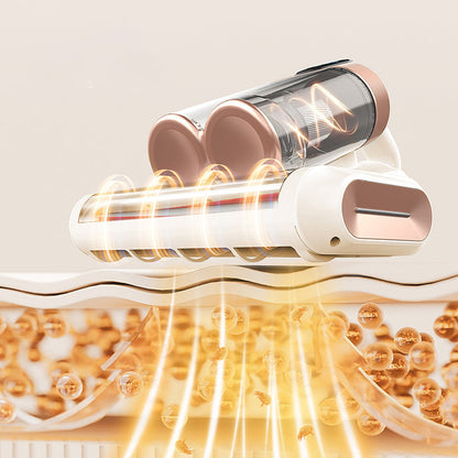 Draadloze matrasstofzuiger met uv-licht en led-display