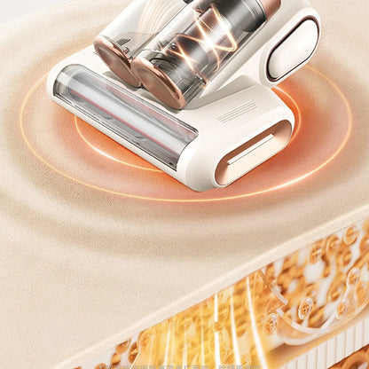 Draadloze matrasstofzuiger met uv-licht en led-display