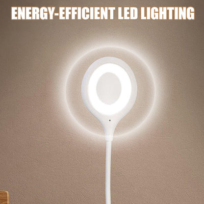 Spraakgestuurde usb ledlamp met flexibele zwanenhals