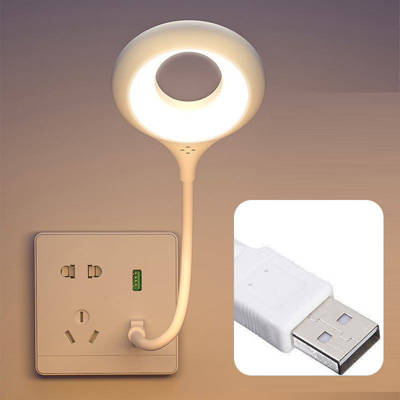 Spraakgestuurde usb ledlamp met flexibele zwanenhals