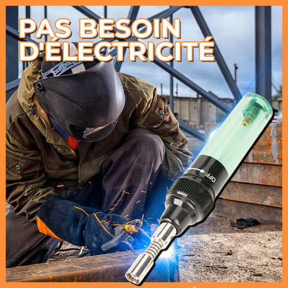 Draagbare gassoldeerbout met instelbare temperatuur