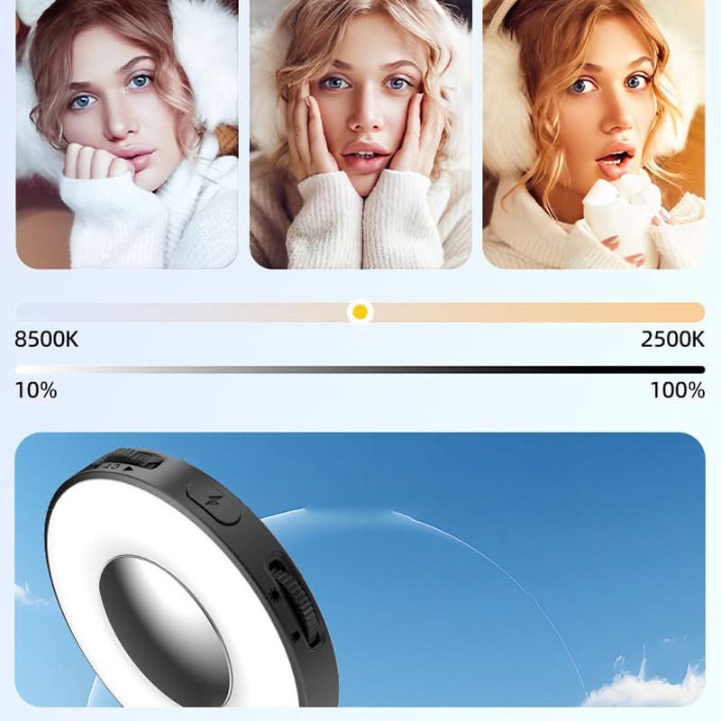Magnetische telefoonlamp met ingebouwde spiegel