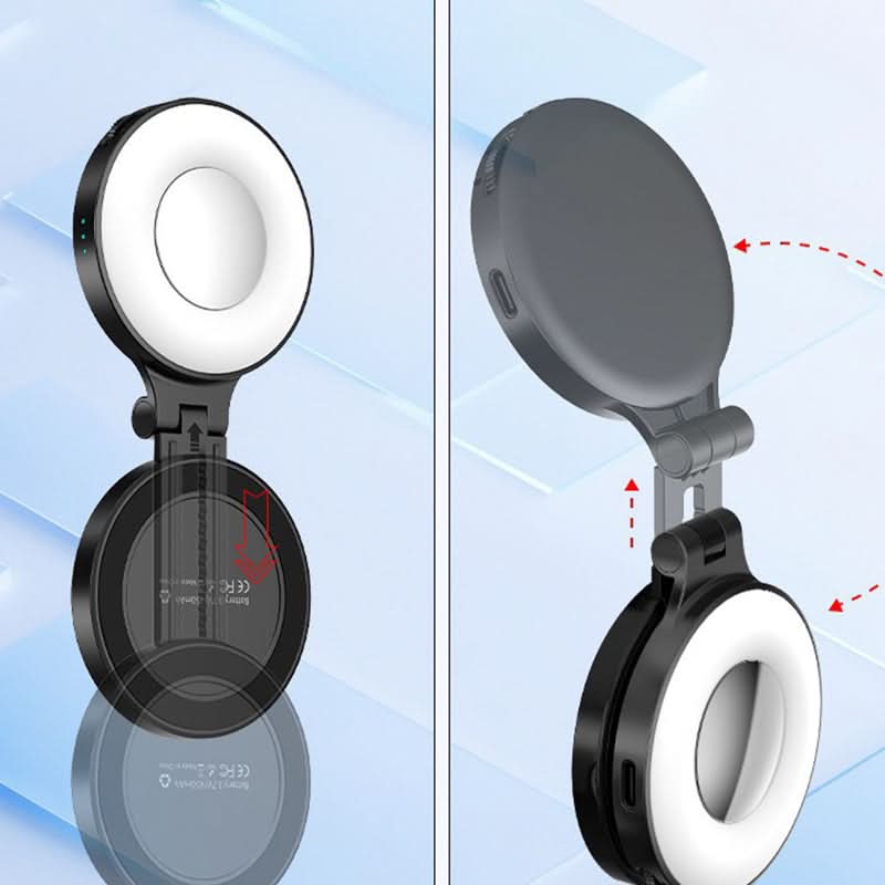 Magnetische telefoonlamp met ingebouwde spiegel