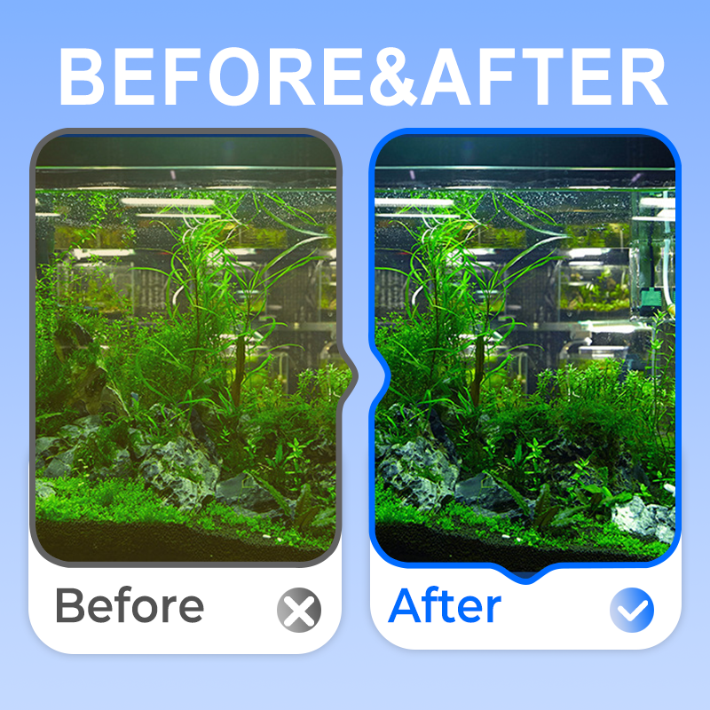 3-in-1 Aquariumfilter met Zuurstoftoevoer en Waterpomp