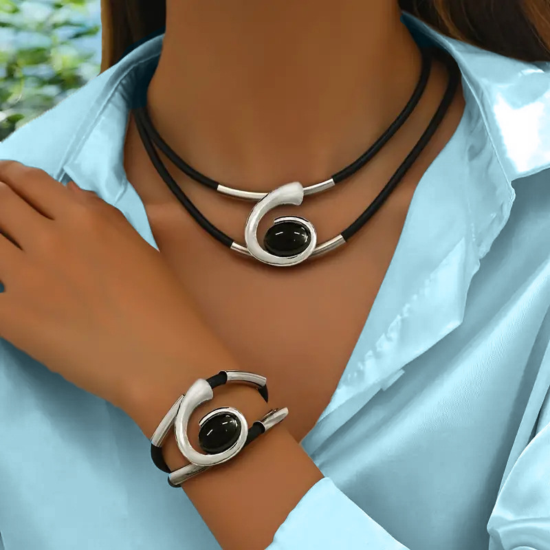 Boho Sieradenset met Ketting en Armband