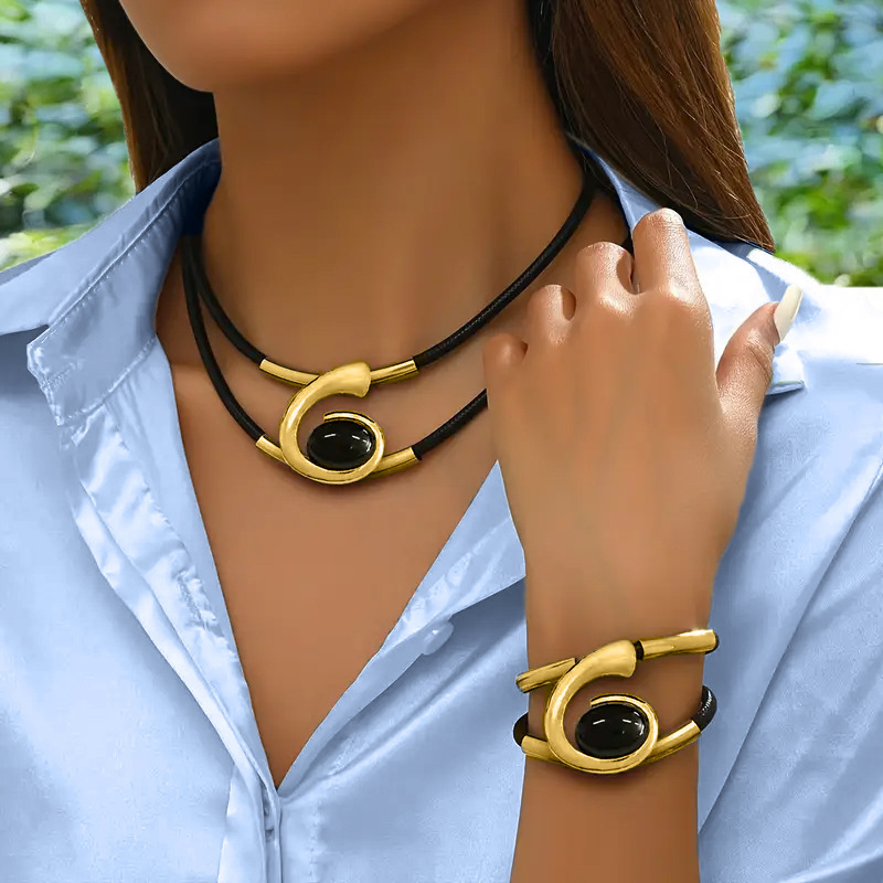 Boho Sieradenset met Ketting en Armband