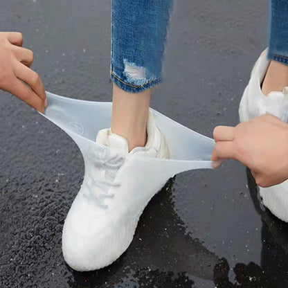 Waterdichte regen schoenbeschermers van latex