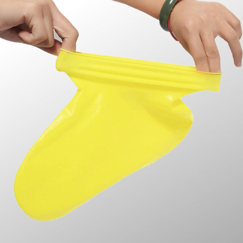 Waterdichte regen schoenbeschermers van latex
