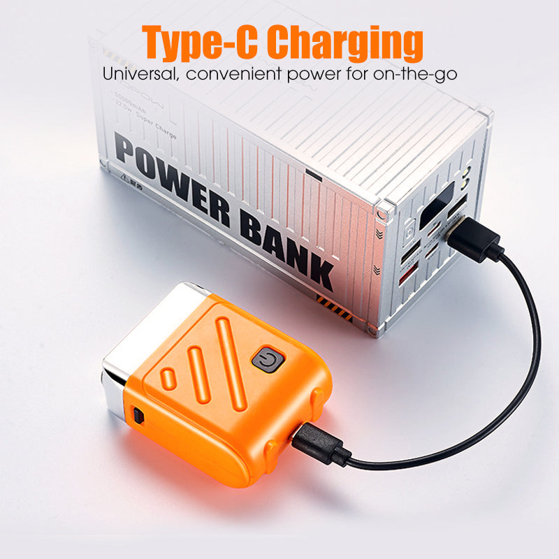 Compact mini scheerapparaat met type-c oplader
