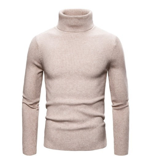 Gebreide heren coltrui van zacht materiaal