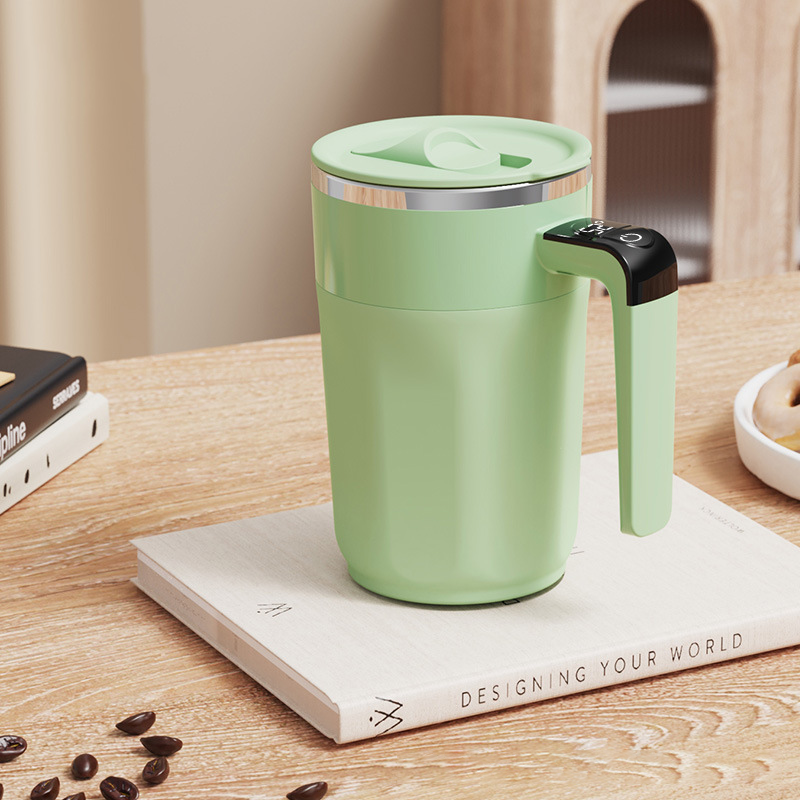 Slimme zelfroerende koffiemok van 400 ml met LCD-display