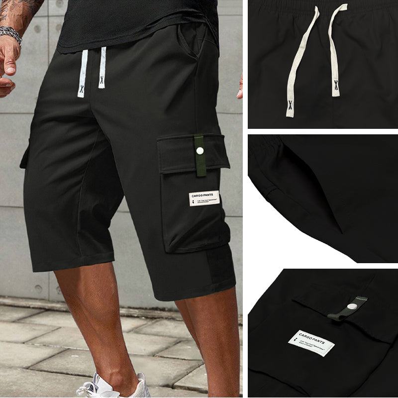 Casual Capribroek voor Heren met Handig Trekkoord