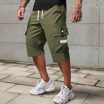 Casual Capribroek voor Heren met Handig Trekkoord