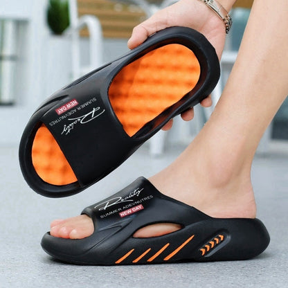 Traagschuim pantoffels met voetboogondersteuning en antislipzool