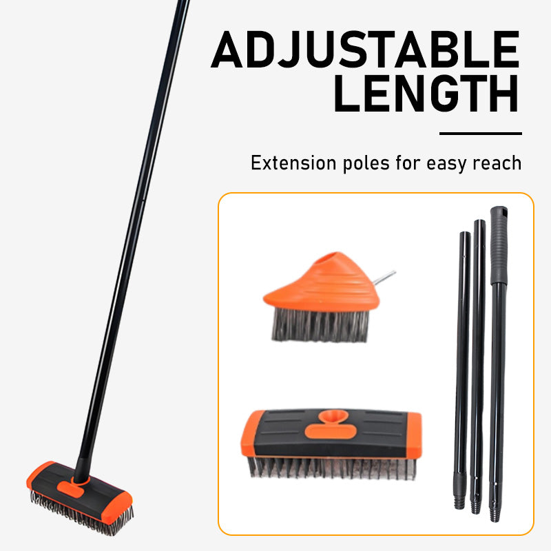 3-in-1 Onkruidborstelset met Verstelbare Steel LE30313129