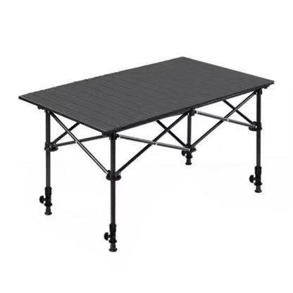 Opvouwbare campingtafel van koolstofstaal met draagtas