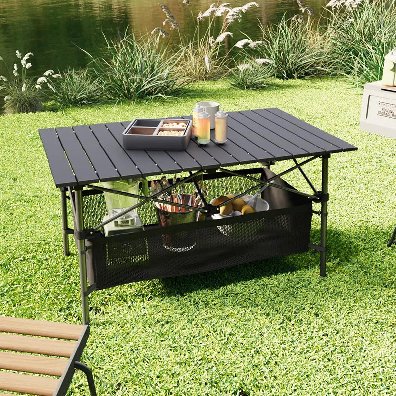 Opvouwbare campingtafel van koolstofstaal met draagtas