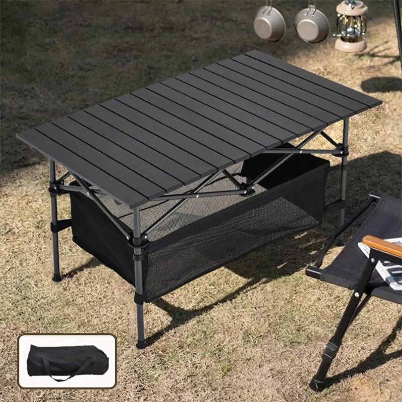 Opvouwbare campingtafel van koolstofstaal met draagtas