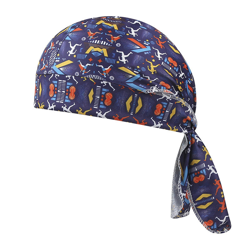 Ademende uniseks skull cap met verstelbare bandjes