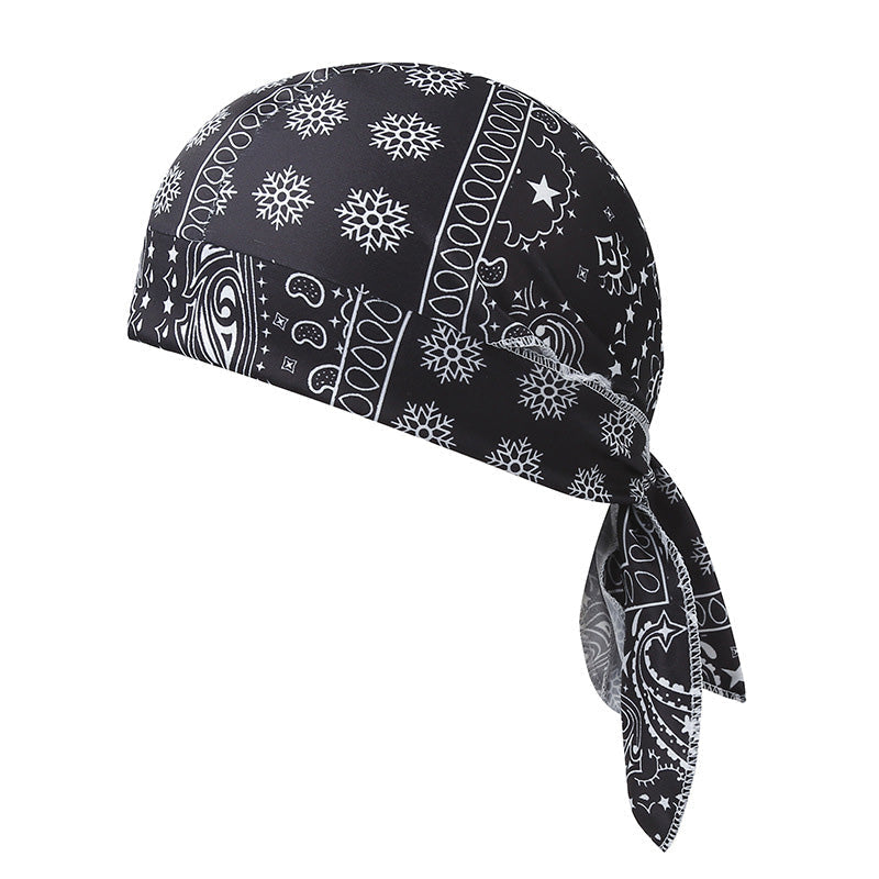 Ademende uniseks skull cap met verstelbare bandjes
