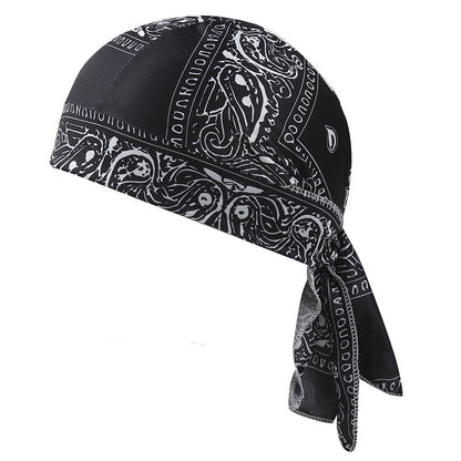 Ademende uniseks skull cap met verstelbare bandjes
