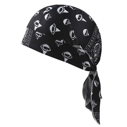 Ademende uniseks skull cap met verstelbare bandjes