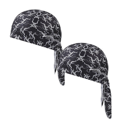 Ademende uniseks skull cap met verstelbare bandjes