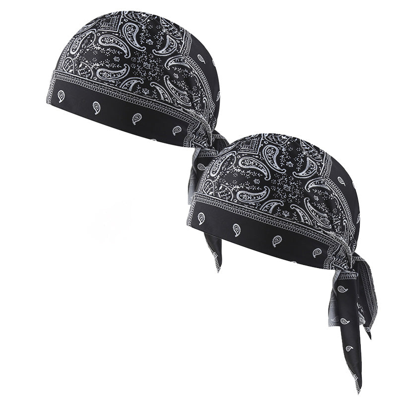 Ademende uniseks skull cap met verstelbare bandjes